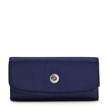 Cosmic Blue Kipling Money Land Snap Wallet Wallets | SG 1025DF